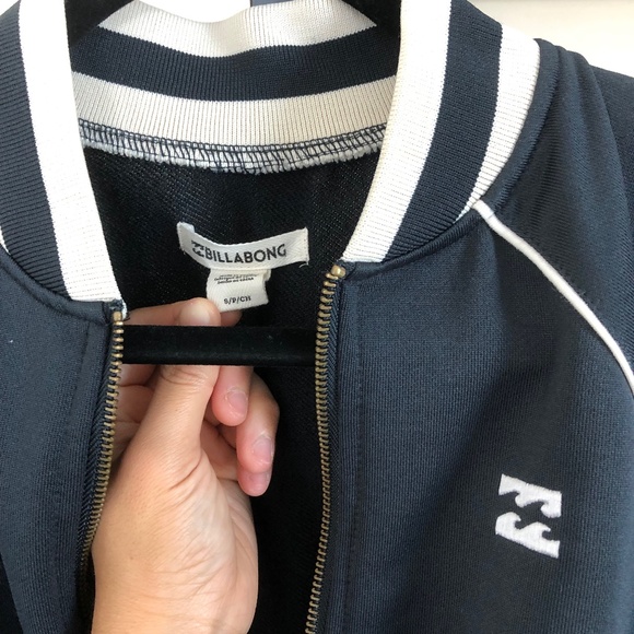 Women's Billabong Bomber/ Varsity Jacket - Picture 3 of 4